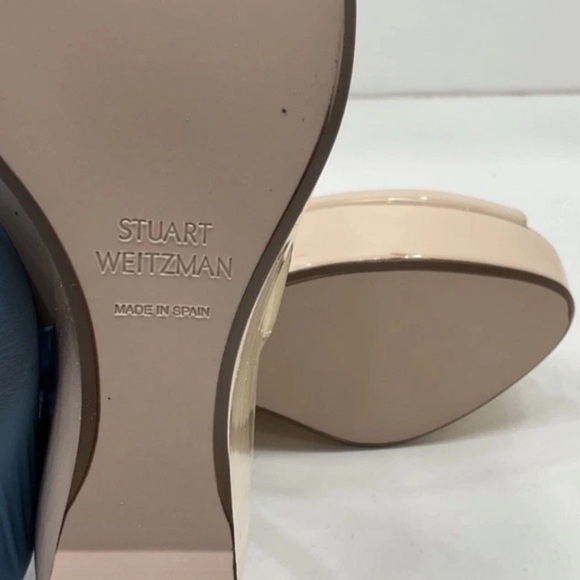 Stuart Weitzman Tan Wedge Slingbacks - Picture 6 of 6